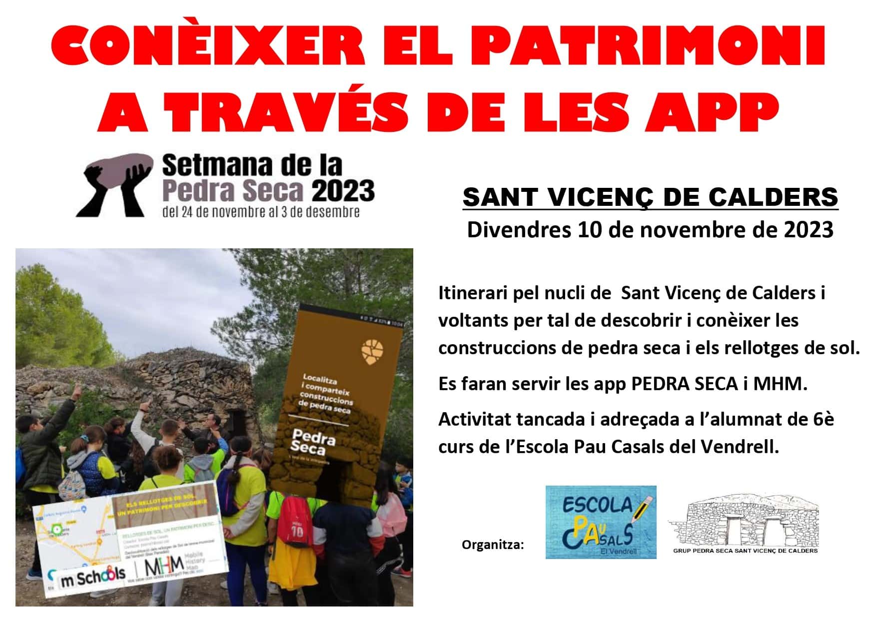 Conèixer el patrimoni a través de les APP