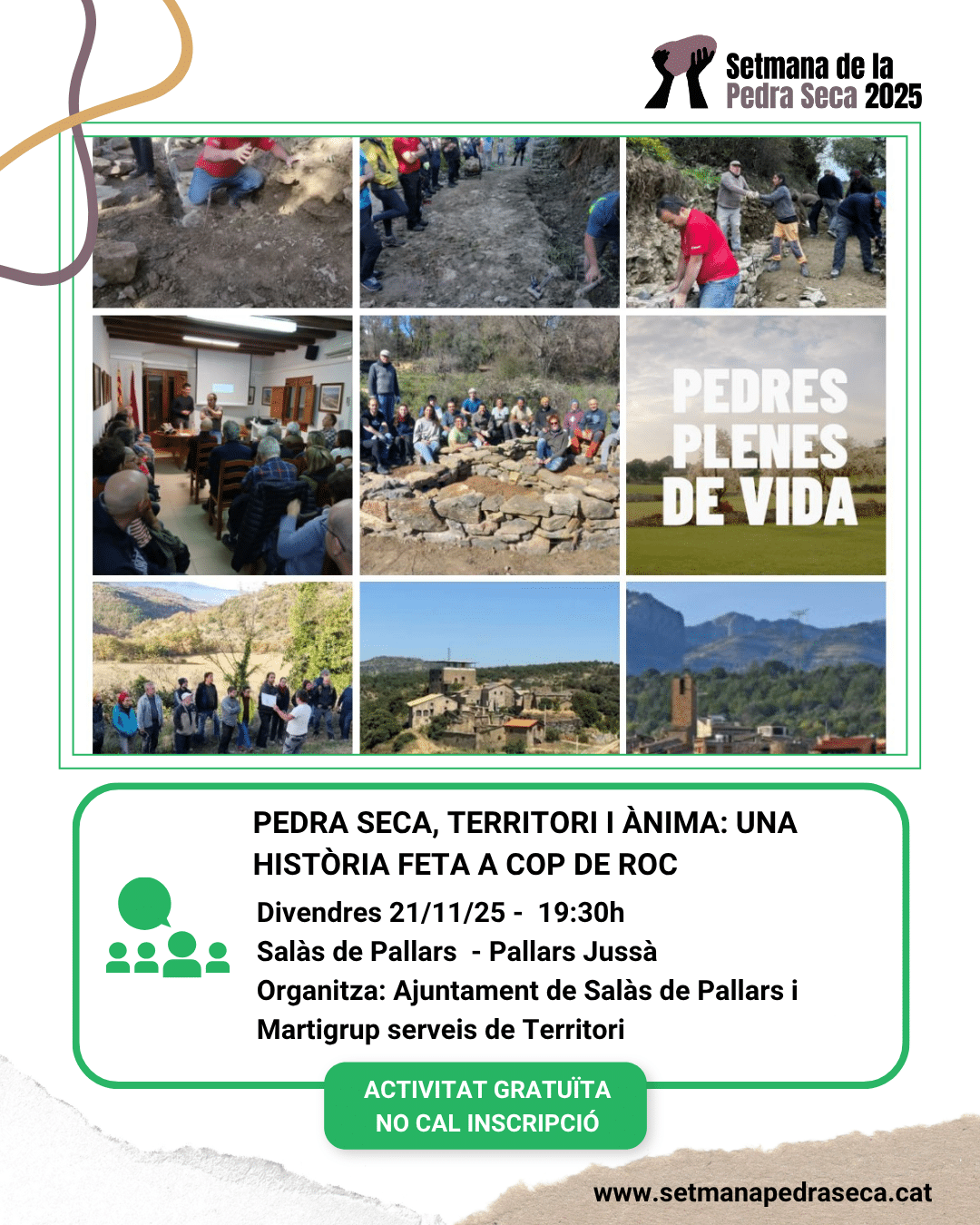 Pedra seca, territori i ànima: una història feta a cop de roc