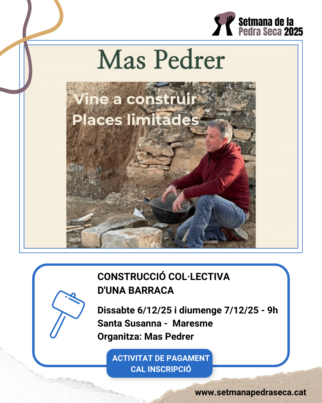 Construcció col·lectiva d'una barraca