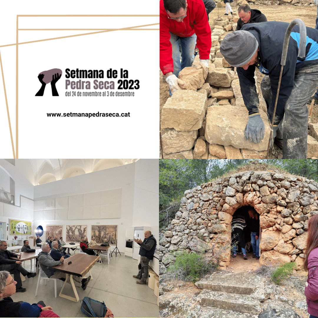 La gran participació a la Setmana de la Pedra Seca referma l’interès pel patrimoni i l’aprenentatge d’aquesta tècnica