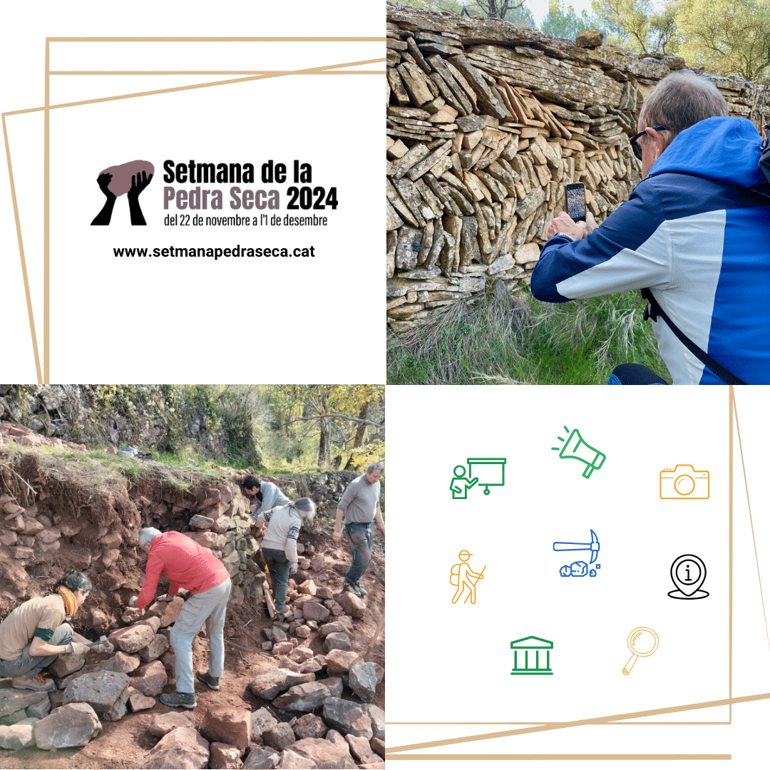 Darrers dies per inscriure activitats a la Setmana de la Pedra Seca 2024