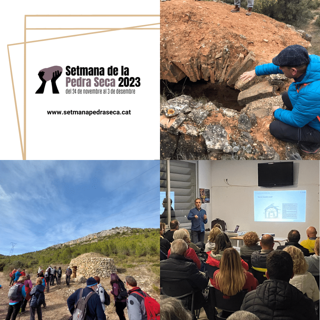 Primeres activitats confirmades per la 4ª Setmana de la Pedra Seca