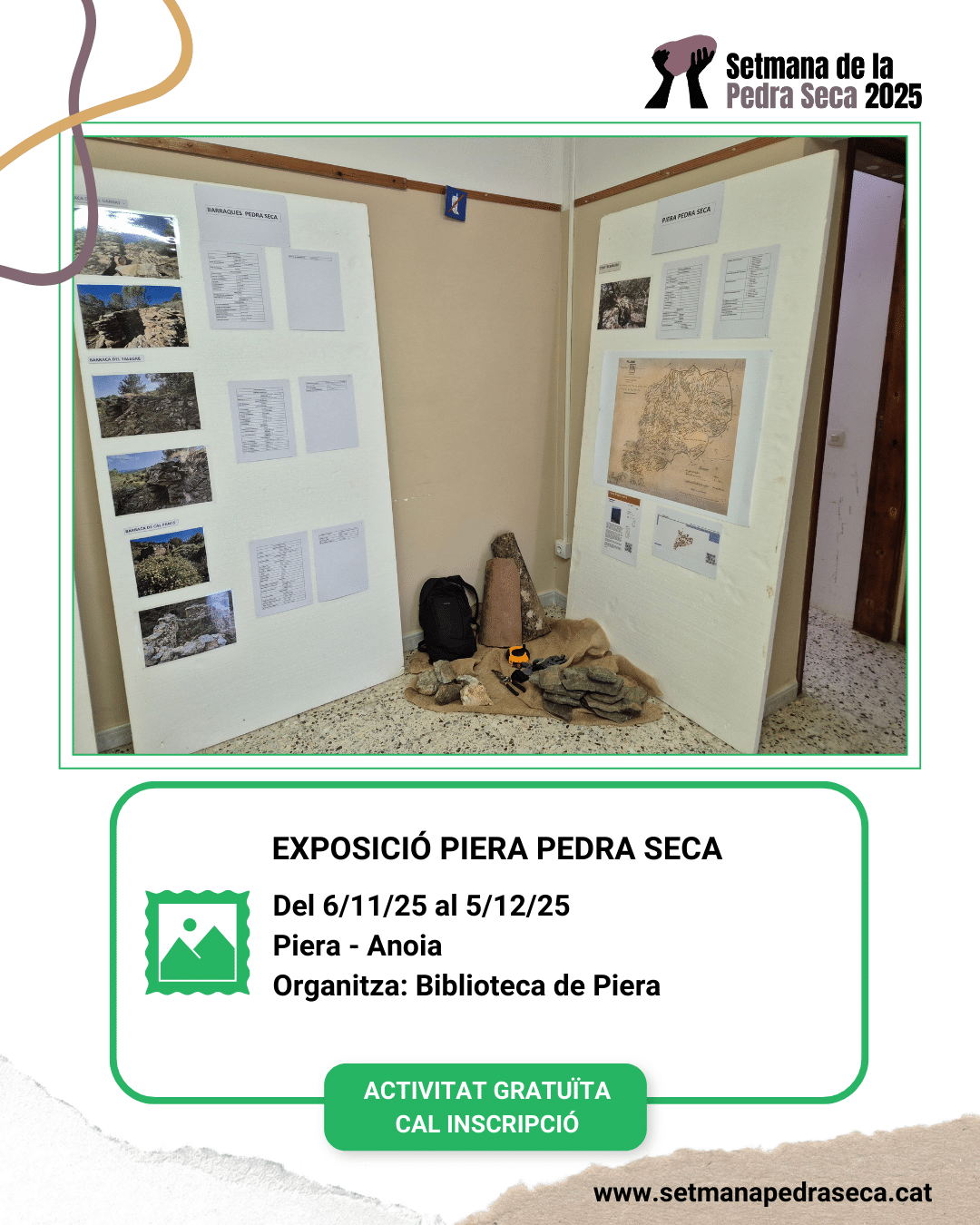 Exposició Piera Pedra Seca
