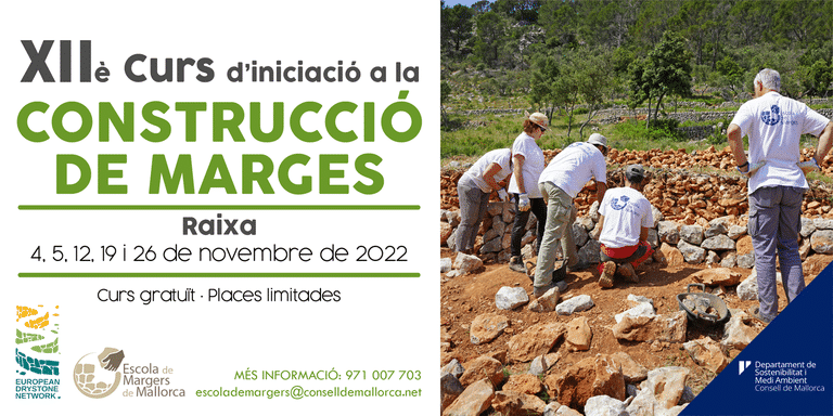 XII Curs d'iniciació a la construcció de marges