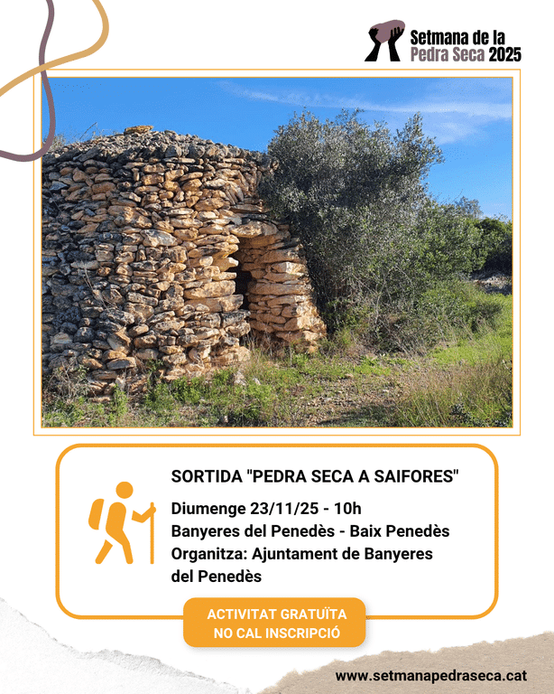 Sortida "Pedra seca a Saifores"