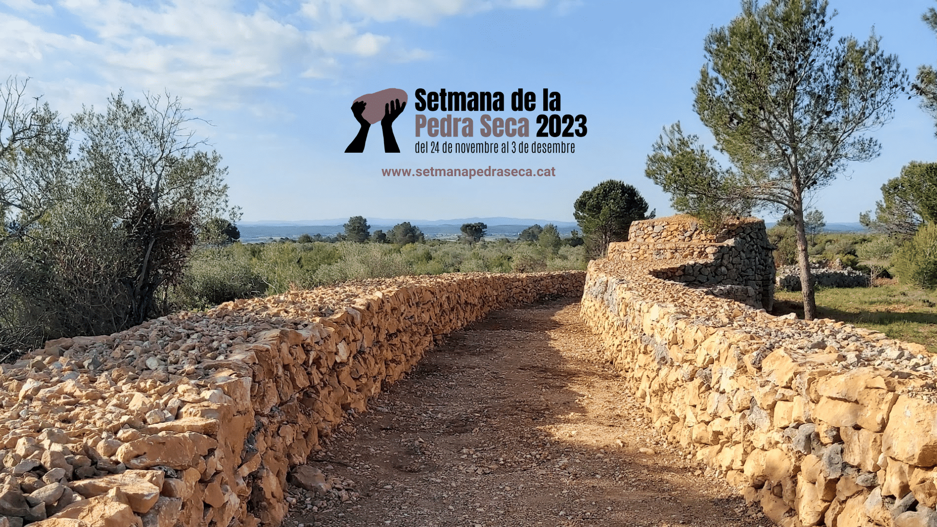 La 4ª Setmana de la Pedra Seca es celebrarà del 24 de novembre al 3 de desembre de 2023