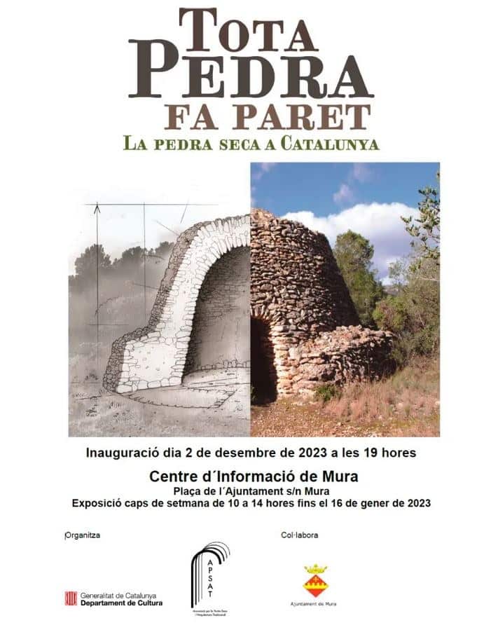 Exposició ‘Tota pedra fa paret’